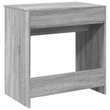 Dressing Table with Mirror Grey Sonoma 73x46.5x120 cm 848225