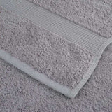6 Piece Premium Towel Set SOLUND Grey 600 gsm 137560