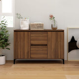 Sideboard Brown Oak 102x35x70 cm Engineered Wood 815167