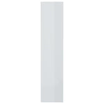 Book Cabinet/Room Divider High Gloss White 80x30x135 cm Engineered Wood 811715