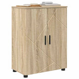 Bathroom Cabinet with Storage Sonoma Oak 60 x 35 x 80 cm 883306