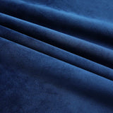 Blackout Curtains 2 pcs with Hooks Velvet Dark Blue 140x245 cm 134534