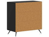 Bathroom Storage Cainet BREDA Black 59.5 x 31 x 80 cm 897496