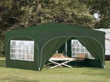 Pop-up Party Tent 290 x 290 x 245 cm Green 42019871