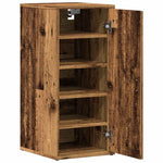 ZNTS Shoe Cabinets 2 pcs Old Wood 32x35x70 cm Engineered Wood 856705