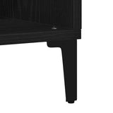 Sideboard Black Oak 103.5 x 35 x 70 cm Engineered Wood 862591