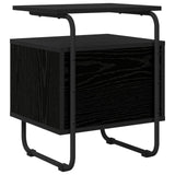 Bedside Cabinet 2 pcs Black Oak 40 x 36.5 x 50 cm 8007636