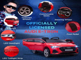 Audi E-tron Licensed 12V Kids' Electric Ride on, Electric Car for Kids, with Parental Remote, Music T3398P348296