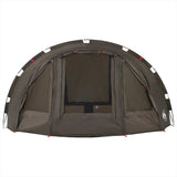 Fishing Tent 4-Person Brown Waterproof 4005318