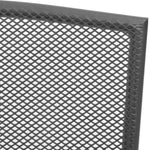 Stackable Garden Chair Set 3 pcs Anthracite Powder-coated Steel 3283756