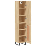 Highboard Sonoma Oak 34.5x34x180 cm Engineered Wood 3199132
