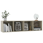 Book Cabinet/TV Cabinet Sonoma Oak 143x30x36 cm 800264