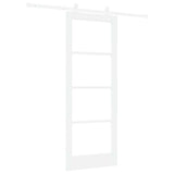 Sliding Door ORKDAL White and Black 78 x 202 cm 3331992