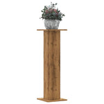 Plant Stands 2 pcs Artisian Oak 30x30x95 cm Engineered Wood 3307881