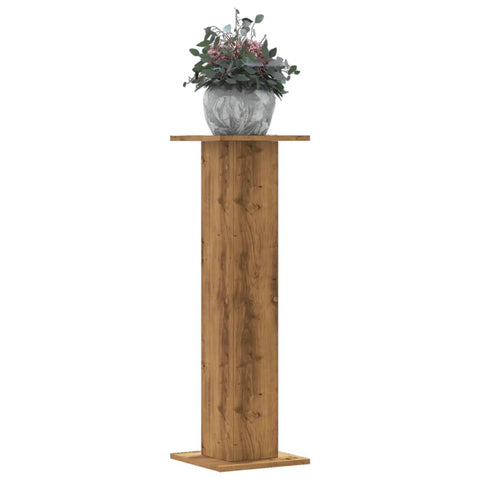 Plant Stands 2 pcs Artisian Oak 30x30x95 cm Engineered Wood 3307881