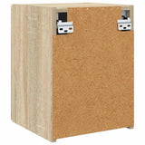 TV Wall Cabinet 2 pcs Sonoma 30 x 31 x 40 cm Engineered Wood 892254