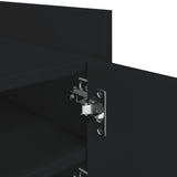 TV Cabinet Black 80x35x40 cm Engineered Wood 848368