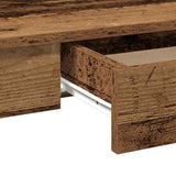 Desk Old Wood 100x45x75 cm Engineered Wood 860434