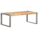 Coffee Table 110x60x40 cm Rough Mango Wood 321556