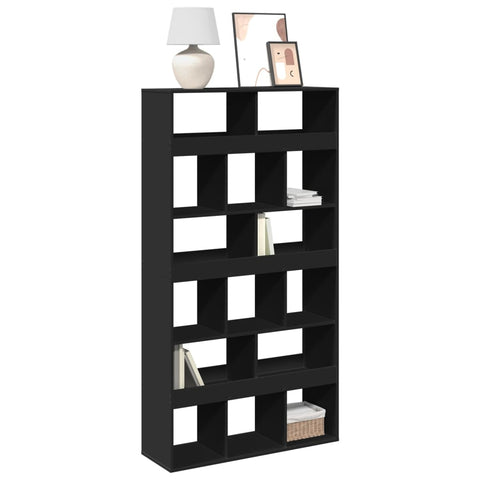 Bookcase Black 100x33x187.5 cm Engineered Wood 3309376