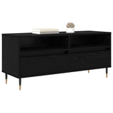 TV Cabinet with Drawer Black Oak 100 x 34.5 x 44.5 cm 881779