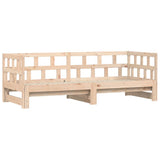 Daybed with Trundle without Mattress 80x200 cm Solid Wood 836207