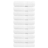 Premium Shower Towels "SOLUND" 10 pcs White 70x140 cm 600 gsm 137130