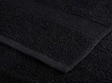 8 Piece Premium Towel Set SOLUND Black 600 gsm 137548