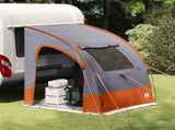 Tailgate Tent -Person 194 x 180 x 210 cm Grey and Orange 42001076
