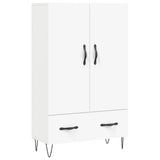 Highboard White 69.5x31x115 cm Engineered Wood 828228