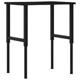 Workbench Dark Brown 80x60x cm Solid Wood Oak 3309698