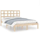 Bed Frame without Mattress 160x200 cm Solid Wood 3105480