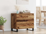 Sideboard with Drawer Old Wood 60 x 35 x 70 cm Engineered Wood 881953