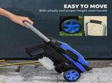 1800W High Pressure Washer, 150 Bar Pressure, 420 L/h Flow, Portable Power Washer Jet Wash Cleaner T3398P328011