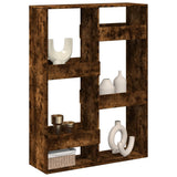 Room Divider Smoked Oak100x33x135 cm Engineered Wood 3309559
