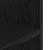 Aquarium Stand Black Oak 120x40x60 cm Engineered Wood 862151
