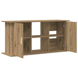 Aquarium Stand Artisan Oak 121x41x58 cm Engineered Wood 857283