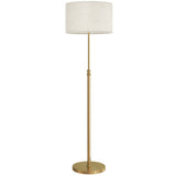 Floor Lamp with Remote, Height Standing Lamp with Linen Shade, Dimmable with 3000K-6000K T3398P425154