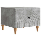 Coffee Table Concrete Grey 49 x 50 x 40 cm Engineered Wood 894278
