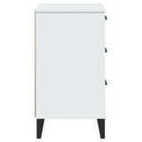 Bedside Cabinet VIKEN White Engineered Wood 374911