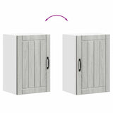 Kitchen Wall Cabinet Lucca Grey Sonoma Engineered Wood 853793