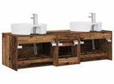 Bathroom Furniture Set 3 pcs Old Wood 49.5 x 44.5 x 65 cm 3405889