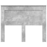 Headboard with Headboard Concrete Grey 135 cm Engineered Wood 887460