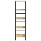 Bookshelf Sonoma Oak 40 x 29.5 x 149 cm Engineered Wood 883911