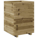 Garden Planter 50x50x72.5 cm Impregnated Wood Pine 3282578