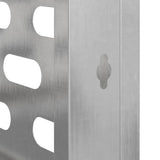 Air Conditioner Cover Silver 90 x 40 x 60 cm Stainless steel 865894