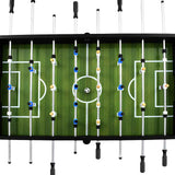 Football Table Steel 60 kg 140x74.5x87.5 cm Black 91438