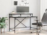 Desk Black Oak 100 x 50 x 90 cm Engineered Wood 881278