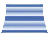 Sunshade Sail Blue and White 4 / 5 x 4 m HDPE 42032924