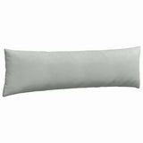 Sofa Pillows 2 pcs Light Grey 145 x 40 cm Corduroy Fabric 42013842